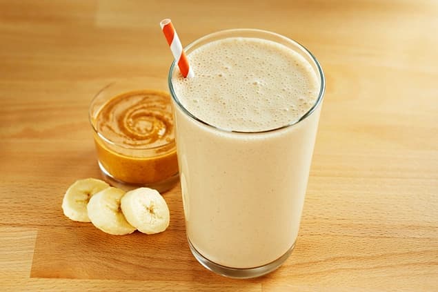 Muzlu Fıstık Ezmesi Shake